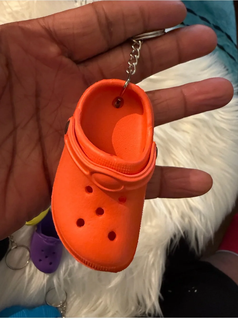 (4-Left)  NWOT (Various) Mini Clog Keychain Charms in Multiple Colors - Picture 4 of 10